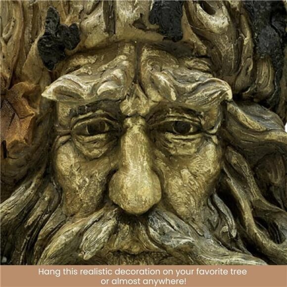 'Old Man' Tree Hanging Planter - Yard Decorations - Whimsical Tree Sculpture - Picture 4 of 8